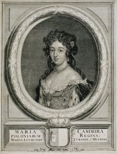 Maria Kazimiera Sobieska (1641-1716) 1674 de Pieter Stevens or Stephani